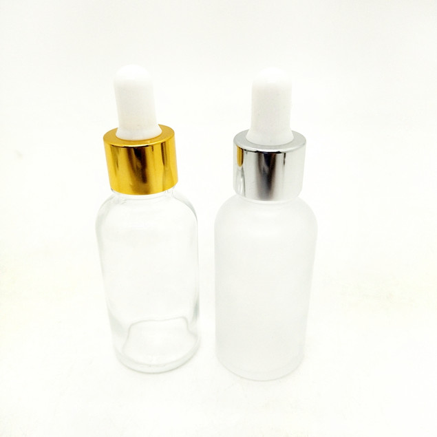 15ml 30ml 50ml clear Frosted Glass Dropper Bottle Essential Oil Bottle Wholesale