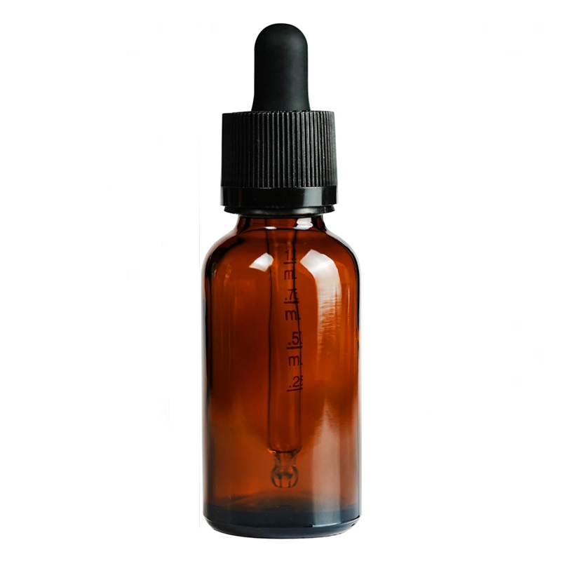 Empty 1 Ounce Glass Tincture Bottle With Dropper 30 mL Premium Small Bottles With Child Resistant Dropper Cap for Liquids Oils
