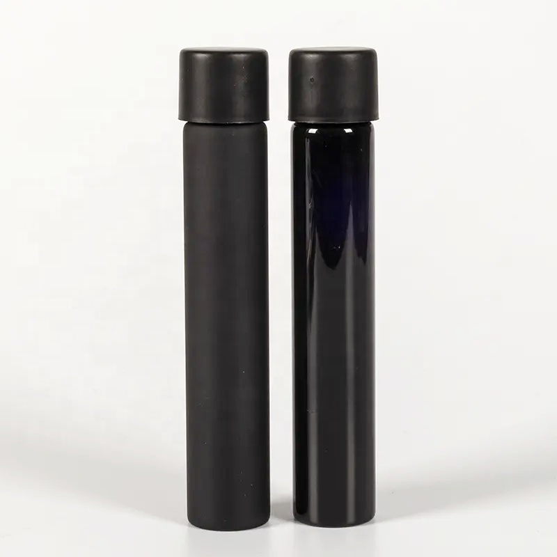 80mm 100mm 116mm 120mm Pre-roll Glass Tubes Round Pre Roll Cones Packaging Child-resistant Jar With CR Cap