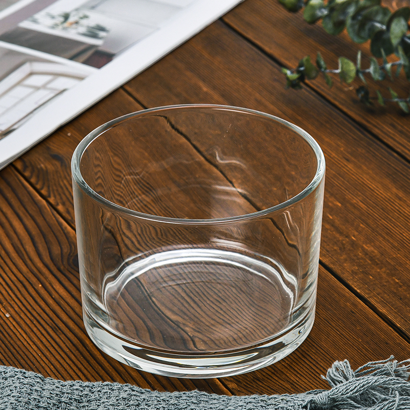 Glass Cup Aromatherapy Glass Candle Jar for Wedding Birthday Holiday Bar Bedroom Decoration