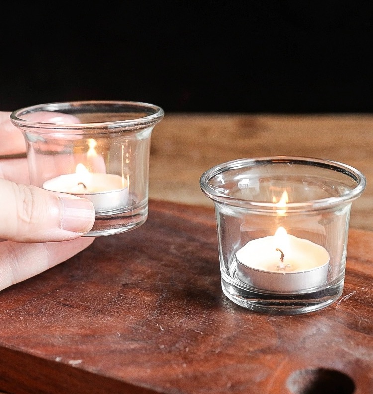 Hanging Votive Tealight Glass for Wedding Hanging Votive Tealight Glass for Wedding Clear Glass Tealight Candle Holder