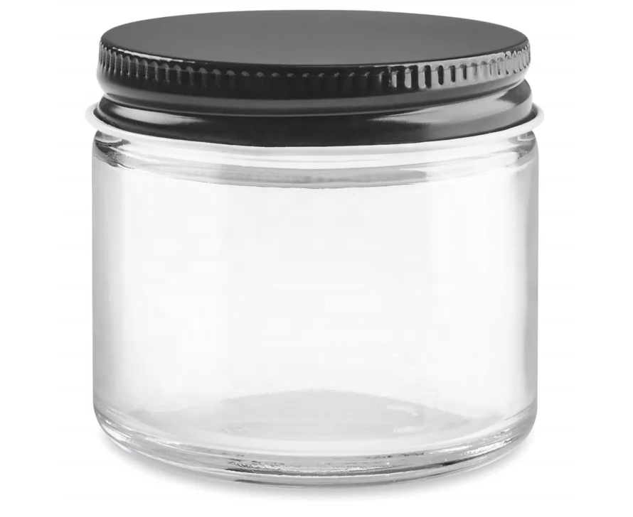 4oz 8oz 16oz 120ml 250ml 500ml Amber Clear Luxury Empty Straight Sided 250g Amber Glass Candle Jar for Cosmetics With Metal Lid
