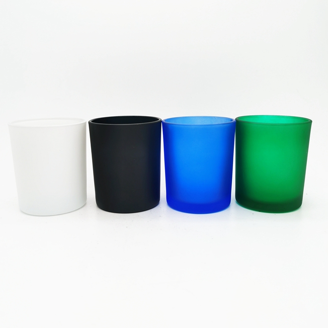 6oz 8oz Customization High Quality Empty Luxury Glass Candle Jars Empty for Candle Making Candle Container