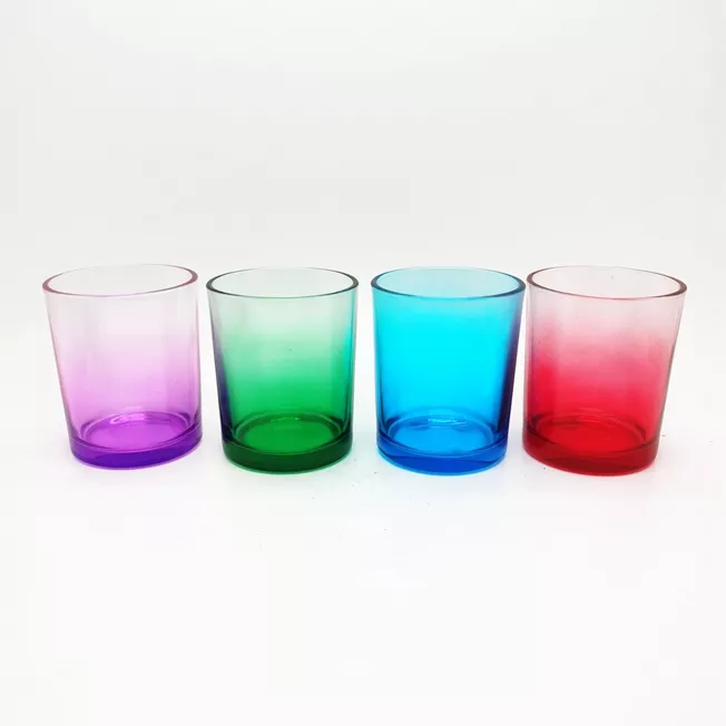 Luxury Custom Wholesale Candle Holders 12oz 16oz 17oz Unique Wide Big Empty  Glass Candle Jar