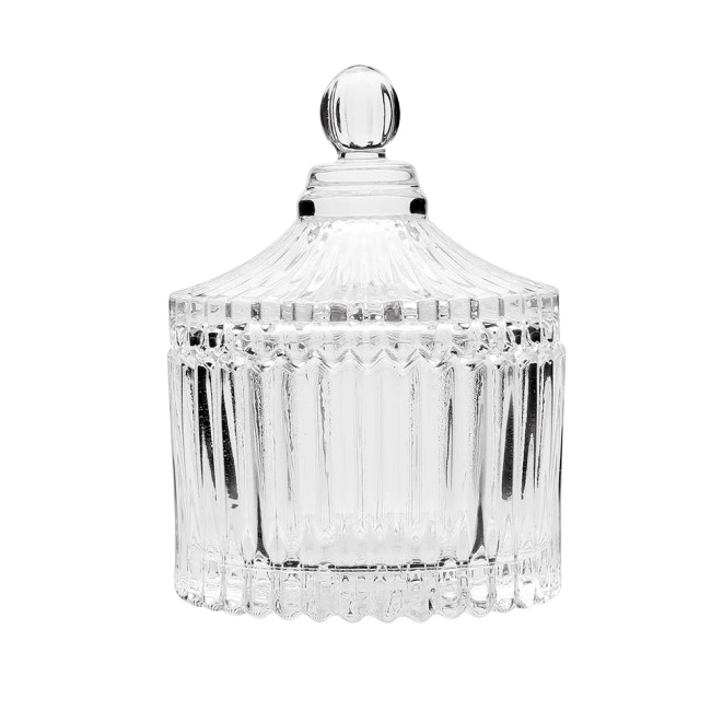 Wholesale Modern Ribbed Pleated Clear Custom Restaurant Wedding Tea Light Votive Small Glass Candle Cup Vessels Jar
