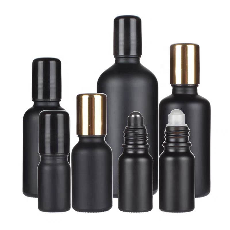 Custom Luxury Empty 5ml 10ml 15ml 20ml 30ml 50ml 100ml Roll on Glass Bottle Perfume Oil Roll on Glass Bottle with Roller Ball