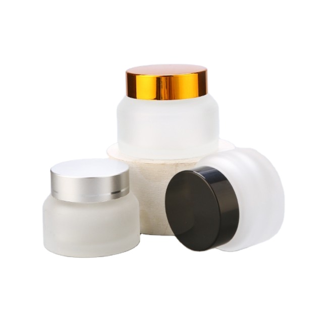 Low Price Luxury Cosmetic Containers 30g 50g Cream Jar for Glass Cosmetic Jar 15G