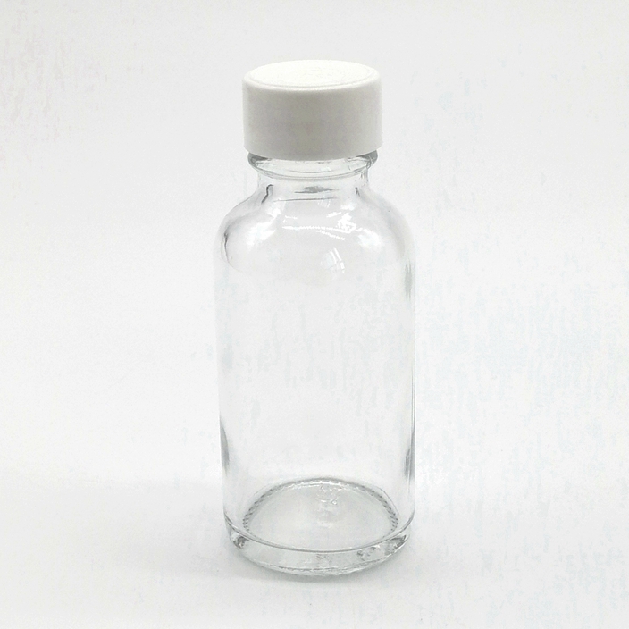 150 200 350 ml Custom Color Empty Blue boston Empty Round Glass Shampoo Bottle Spray 8oz 100 ml Transparent Screw Cap With Pump
