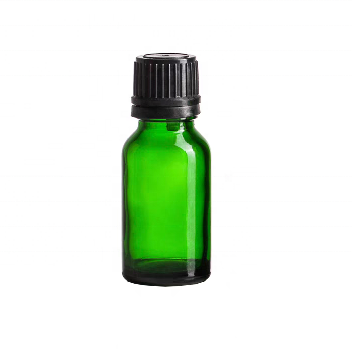 In Stock Empty Essential Oil Perfume Glass Bottle 1oz 2oz Green Color Glass Bottle for Essential Oil With Tamper Dropper Cap