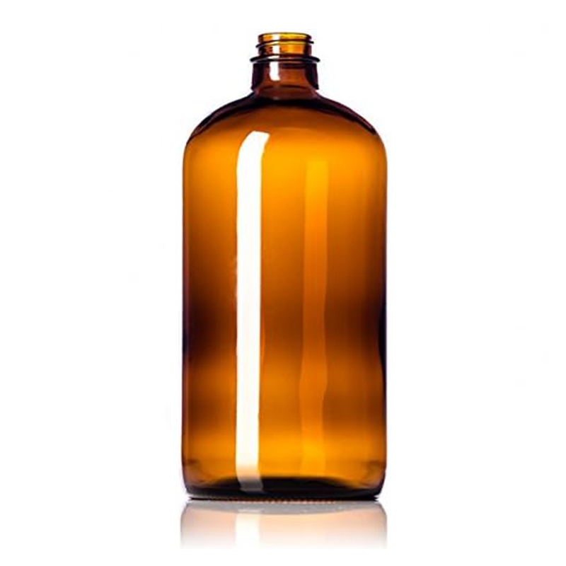 One Liter Beer Growler Juice and Food Storage 32 Ounce Dark Brown Jug 32 oz Amber Glass Bottles With Air Tight Seal Lids