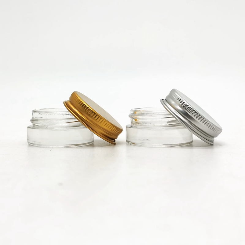 Free Samples Empty Custom 3ml 5ml 7ml 9ml Clear Cosmetic Cream Lip Body Scrub Jar Concentrate Cream Jar 7g