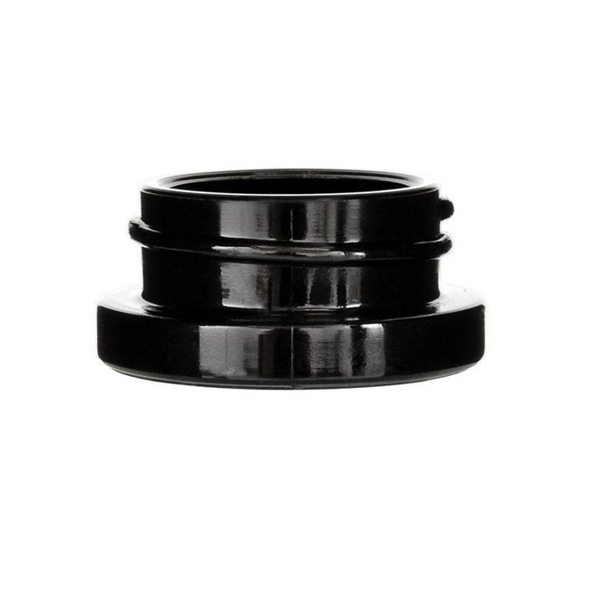 5g 9g Child Resistant 5ml 9ml Black Round Glass square Eye Cream Jar Childproof Concentrate Cube Flower Container Jars