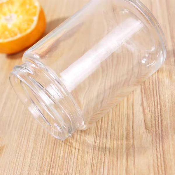 Different Sizes Food Grade Mini Jam Glass Cheap Honey Jar Wholesale Clear 100ml 150ml 220ml 380ml Round Glass Food Storage Jar