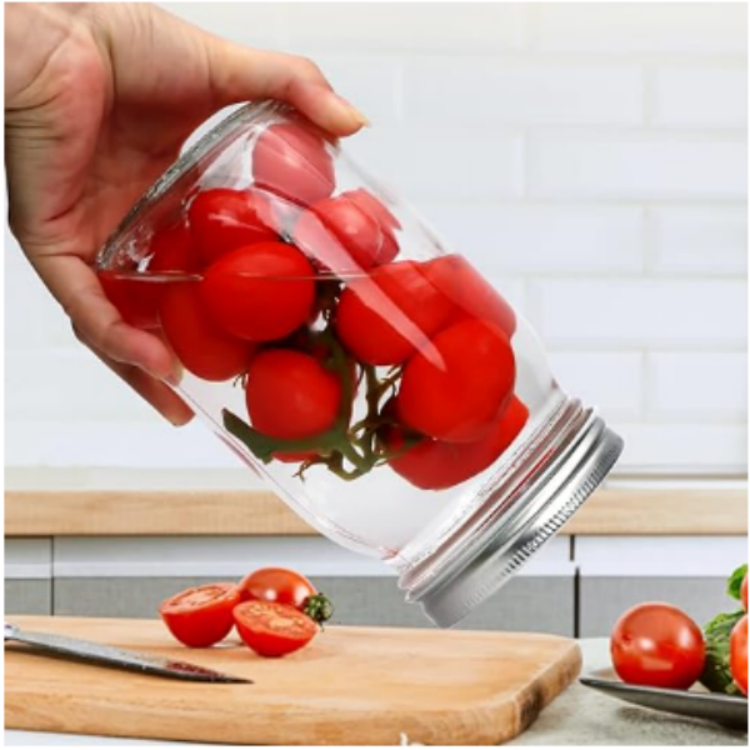 High Quality Canning Jar 4oz 8oz 12oz 16oz 25oz 32oz Glass Mason Jar lower  price