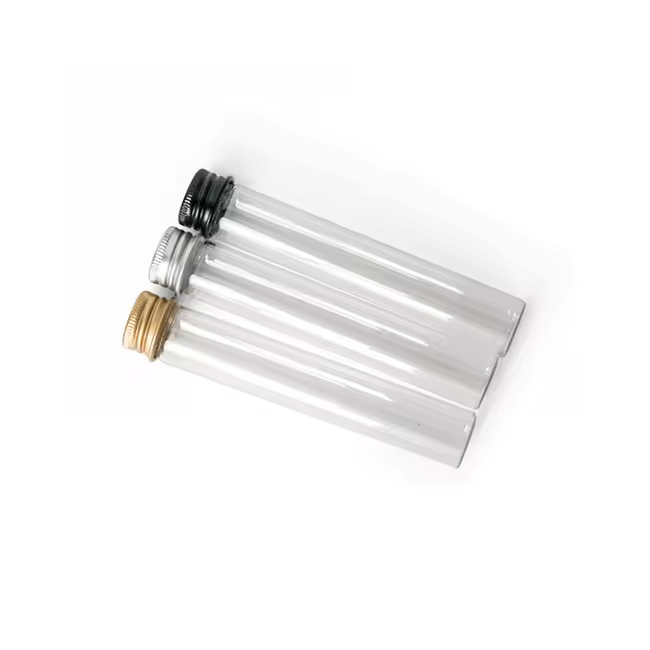 Cigar Packaging Tube 20*116 Mm 22*116 Mm Glass Tubs Pre Tubes