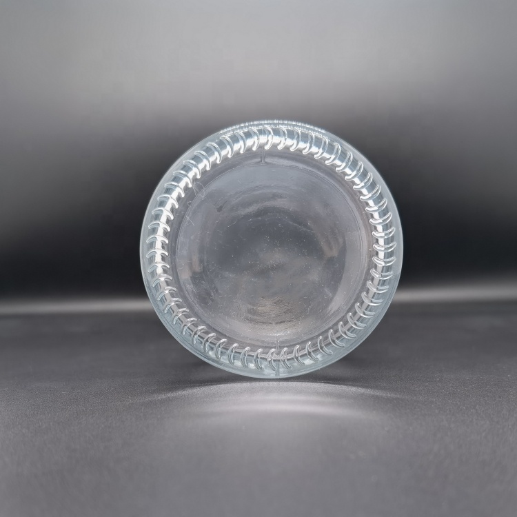 12 Pack 12oz Clear Glass Bottles With Lids 375 ml Empty Home Brewing Wine Bottles With Cap for Sparkling Wine, Juice, Beverages