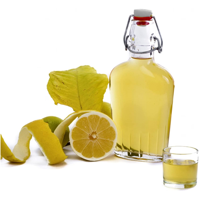 Glass 8.5 Ounce Pocket Flask Whisky Glass Flask Swing Top Glass Bottles for Homemade Vanilla Extract, Lemoncello, Kombucha