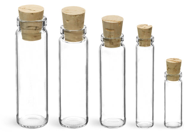 Round Flat Sample Bottle Borosilicate Glass Test Tube With Hand Screw Cap Liner Wholesale Glass Bottle