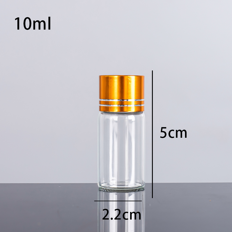 110ml Flat Bottom Glass Test Tubes With Screw Caps