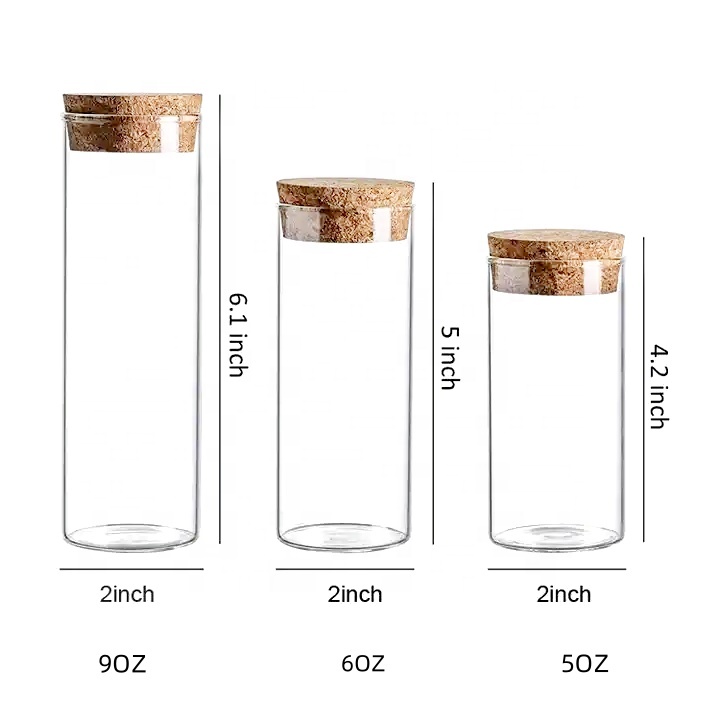 Factory Customizable Flat Bottom Round Bottom Pharmaceutical Transparent Borosilicate Pipe Glass Test Tube With Cork Lid