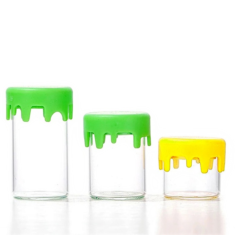 Wholesale Round Clear Glass Vials With Seal Dropper Empty Packaging Tube in 5ml 10ml 15ml 20ml 25ml Sizes for Cosmetics