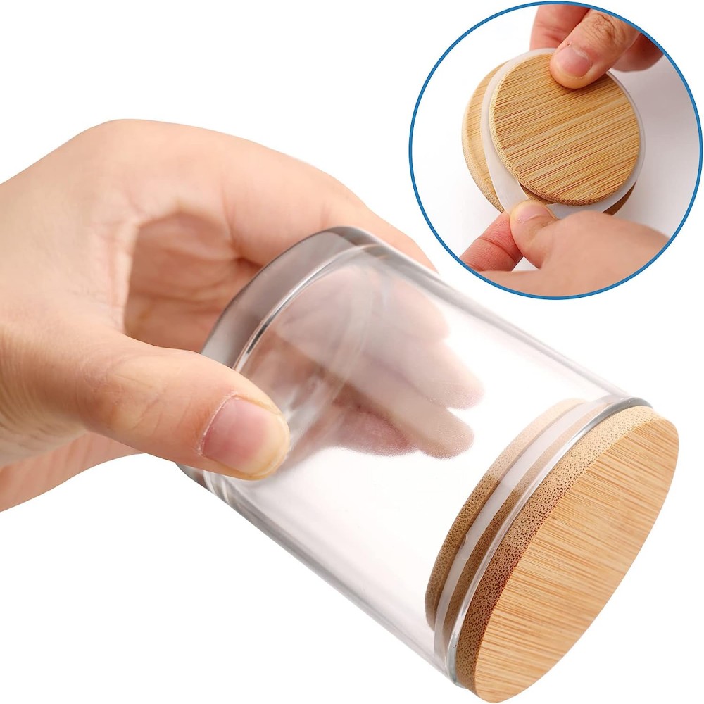 OEM Luxury 4oz Glass Candle Aromatherapy Bottle High Quality Thickened Jar Hot Sale at Low Price Factory Wholesale