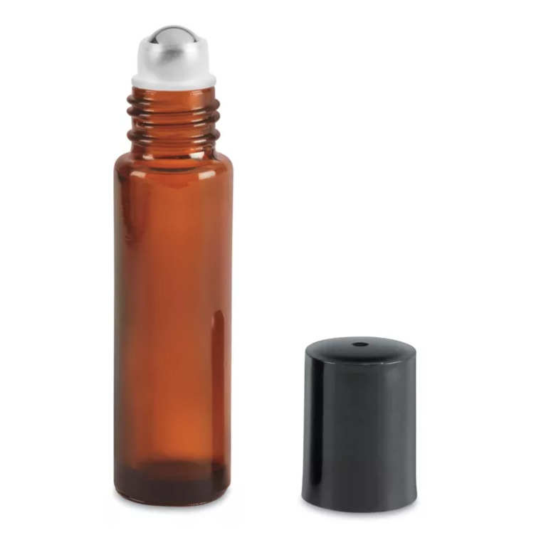 5ml 8ml 10ml 30ml 50ml Glass Roll-on Bottle With Plastic Roller Ball for Perfume Oil lower  price