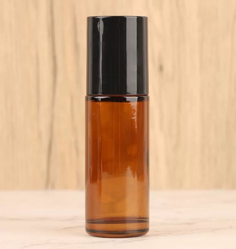 Empty 50ml  Glass Dropper Essential Oil Bottle Roll on Oil Glass Bottle Luxury Perfume Bottles With Cap