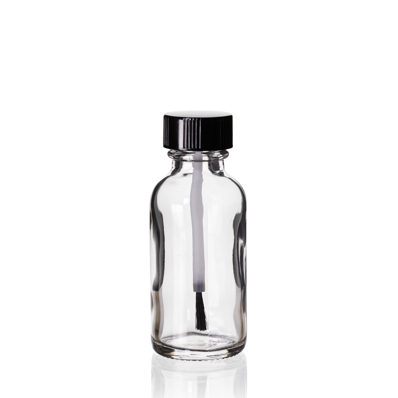 Round Boston Nail Polish Glass Bottle With Brush Cap 5ml 10ml 15ml 20ml 30ml 50ml 80ml 100ml glass bottle