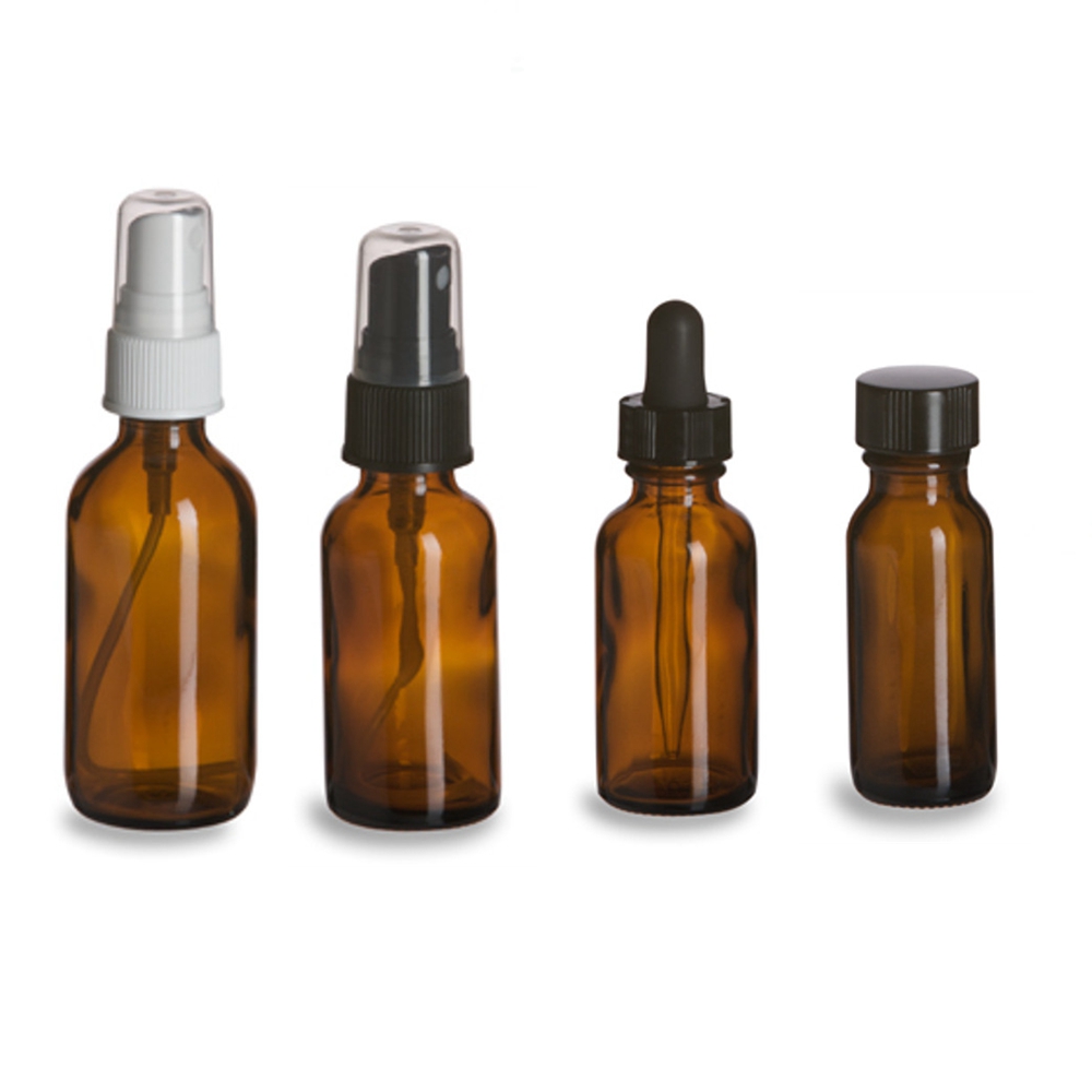 30 ml 1oz 1 oz  Free Samples Amber Spray Glass Jar Glass Bottles With Dropper Pipette 30ml for Cosmetic Bottle