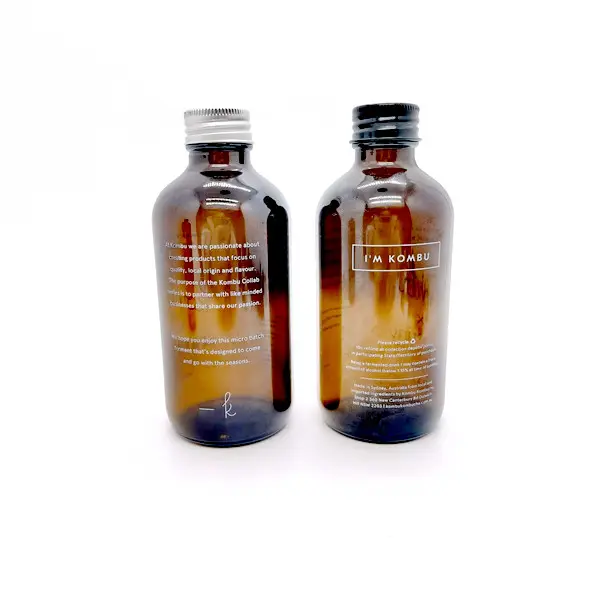 0.2oz 1oz 2oz 4oz 8oz 16oz 32oz Clear  Amber Boston Round Glass Bottle Lower Price