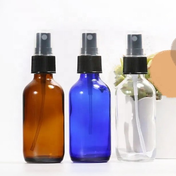 Clear Blue Amber Green 15ml 30ml 60ml 120ml Boston Round Glass Dropper Bottle 1oz 2oz 4oz 8oz 16oz Essential Oil Bottles