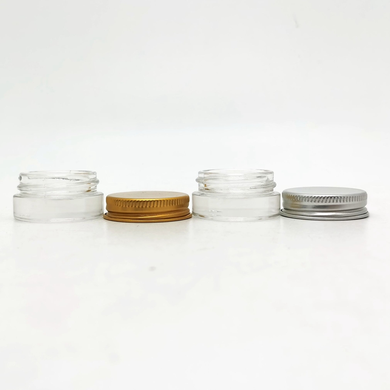 Free Samples Empty Custom 3ml 5ml 7ml 9ml Clear Cosmetic Cream Lip Body Scrub Jar Concentrate Cream Jar 7g
