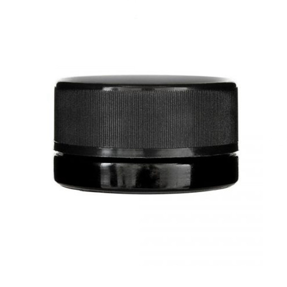5g 9g Child Resistant 5ml 9ml Black Round Glass square Eye Cream Jar Childproof Concentrate Cube Flower Container Jars