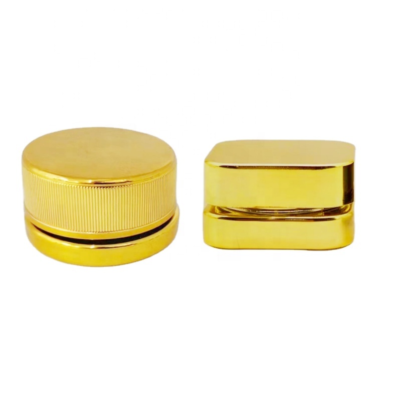 Custom Square Glass Concentrate Container Jar 3ml 5ml 7ml 9ml 15ml  Child-Proof Wax  Round Extract Oil Glass Jars with Lid