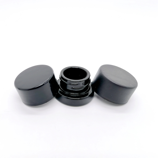 3ml 5ml 7ml 9ml  Clear Recyclable Concentrate Oil Jar Small Concentrate Childproof Glass Container Jar With Lid Packaging