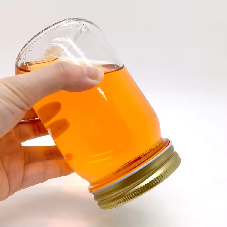 Customized Food Storage 16oz Mason Glass Jars Hot Sale Custom 150ml 300ml 500ml 1000ml Glass Jars With Lids