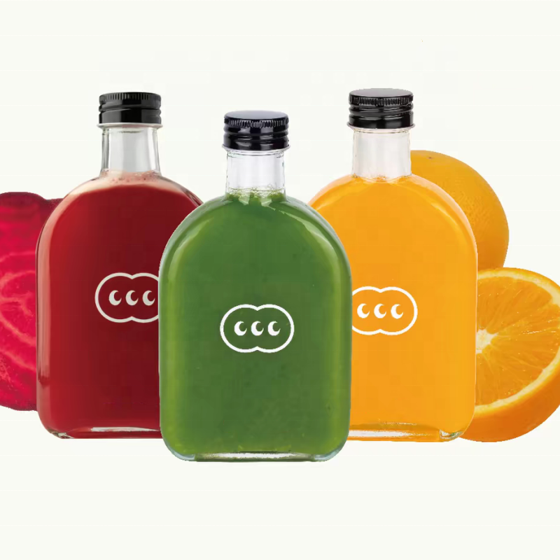 Good Quality 100ml 200ml Glass Juice Bottle Cold Brew Coffee Glass Bottle Beer Bottle