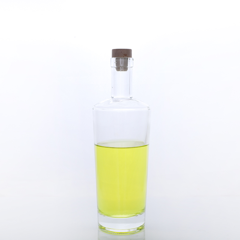 Recyclable Empty Custom Clear Empty Glass Alcohol Vodka Bottle 750 ML Liquor Bottles Brandy Whiskey Glass Bottles for Gin