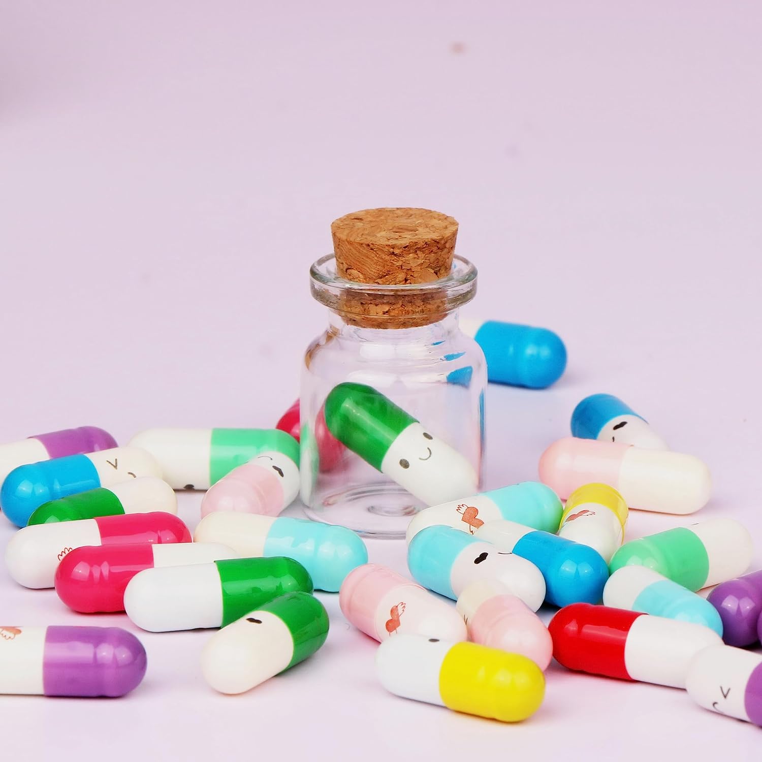 5ml 10ml 15ml 25ml 35ml 50ml 100ml Glass Pharmaceutical Borosilicate Test Tube Wishing Bottle Cylinder With Cork