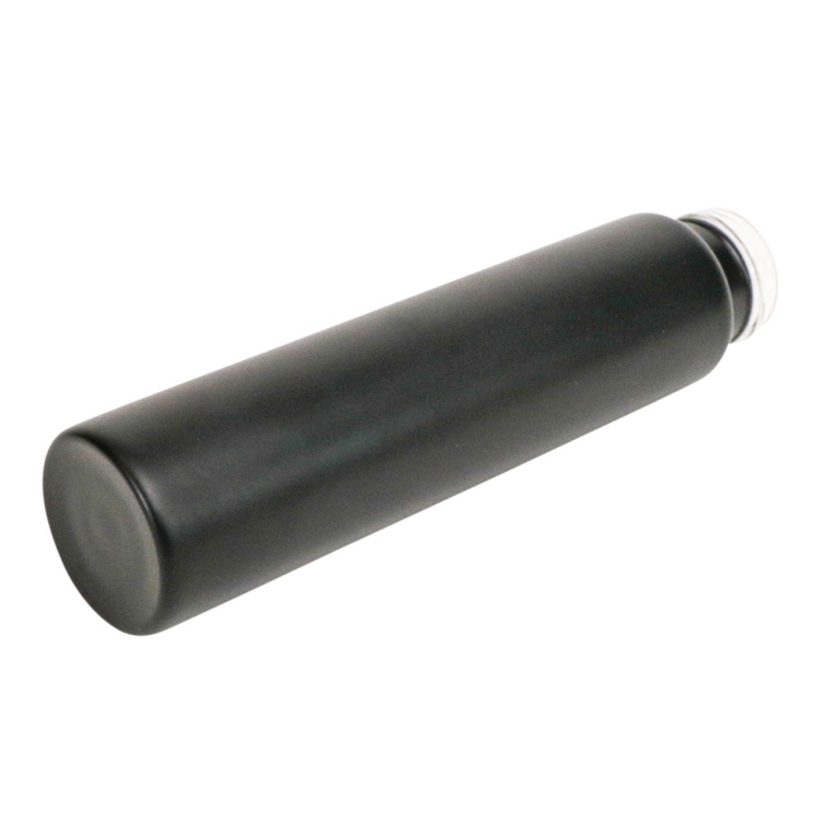Premium Pre Rolled Packaging Child Resistant 115mm 116mm 120mm Black Jumbo Glass Tube With Child Safety Cap for Candy Flower
