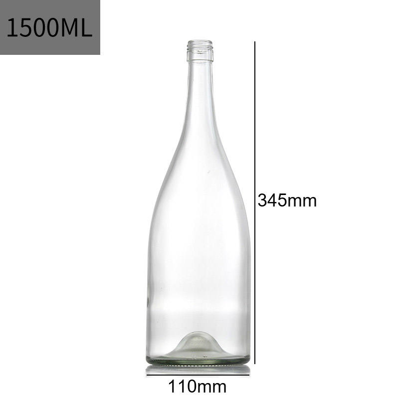 Wholesale Price Customized Glass Bottles for Beer Wine Water Other Beverages