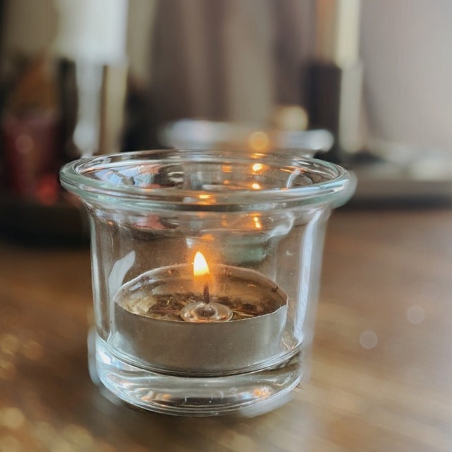 Cup Clear Glass Votive Holder Ivory Unscented Hand Poured Wax Church Spa Meditation Wall Sconce Shabbat Filled Candles