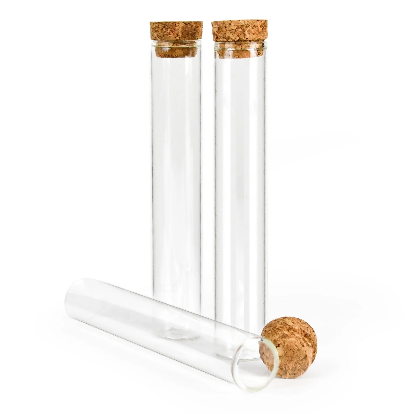 Wholesale Recyclable Small 10ml 20ml 30ml 50ml Child Proof Glass Vials Set Smell Proof Child Resistant Tube W/CRC Cap