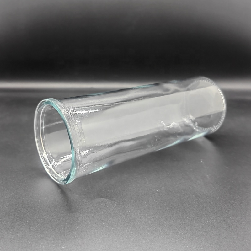 Tall Cylinder Glass Candle Jars Prayer Glass Craft in Bulk