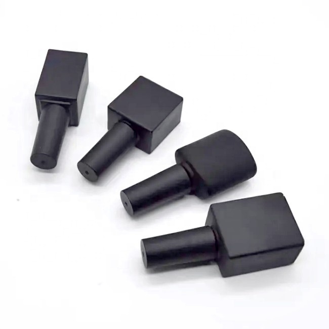 OEM Luxury Gel Nail Polish Empty Matte Glass Bottle Custom Square Cube Shape Brush-5ml 7ml 10ml 15ml Perfumed Use Carton 100pcs