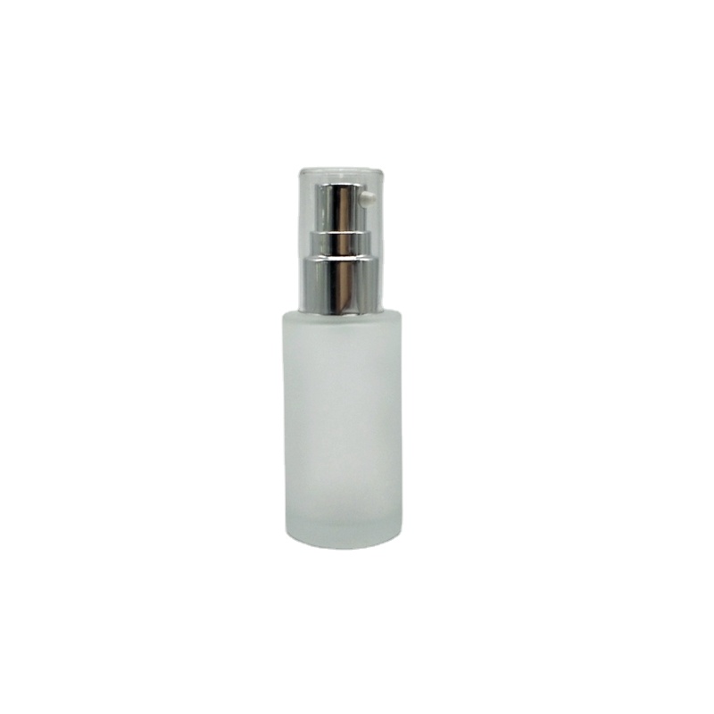 30g 50g Luxury Glass Recyclable Cream Jar 20ml 30ml 60ml 100ml  Glass Lotion Pump Bottle Cosmetic Spray Bottle With Pump