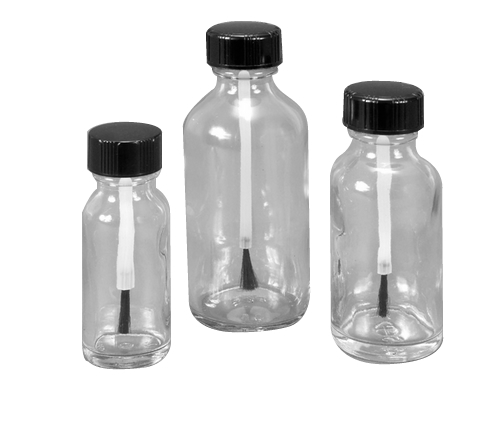 Wholesale Empty 5ml 10ml 15ml 20ml 30ml Amber Essential Oil Glass Bottle With Anti-theft Cap Cosmetic Nail Polish Bottle glass bottle
