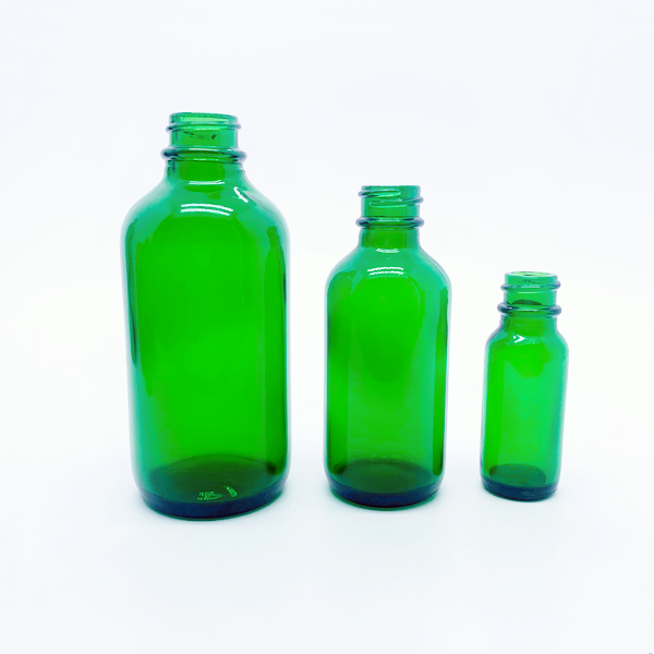 0.2oz 1oz 2oz 4oz 8oz 16oz 32oz Clear boston Round Glass Bottle