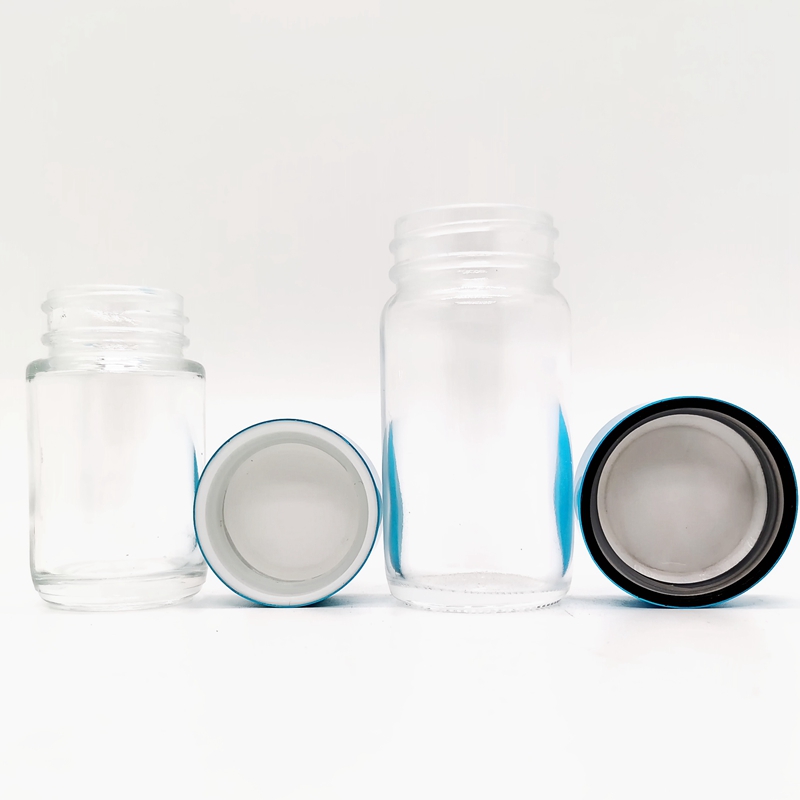 5 Pack 2.5G Baby Recyclable Jeeter Packaging Child Resistant Glass Jars Jeeter Packaging With Cones